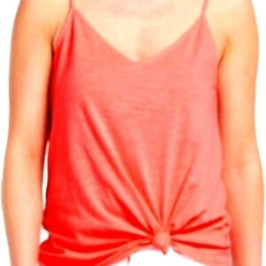 Top Neon Coral Socialite
